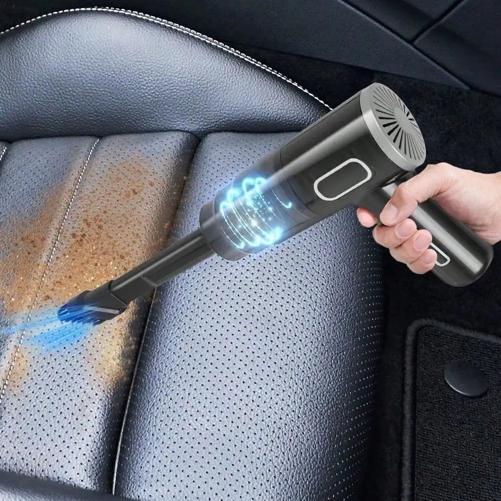 Portable Vacuum Cleaner, 29000Pa Cordless Hand Held Vacuum Cleaner For Car / Home / Office, USB Rechargeable Type C Mini Portable Wireless Double Suction