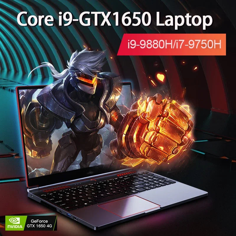 Elite 16.1 Inch Gaming Laptop Computer RTX4050 6G Intel Core I9-13900H I9-10885H Windows11 RAM Max 64GB DDR4 2*M.2 NVME 4TB SSD
