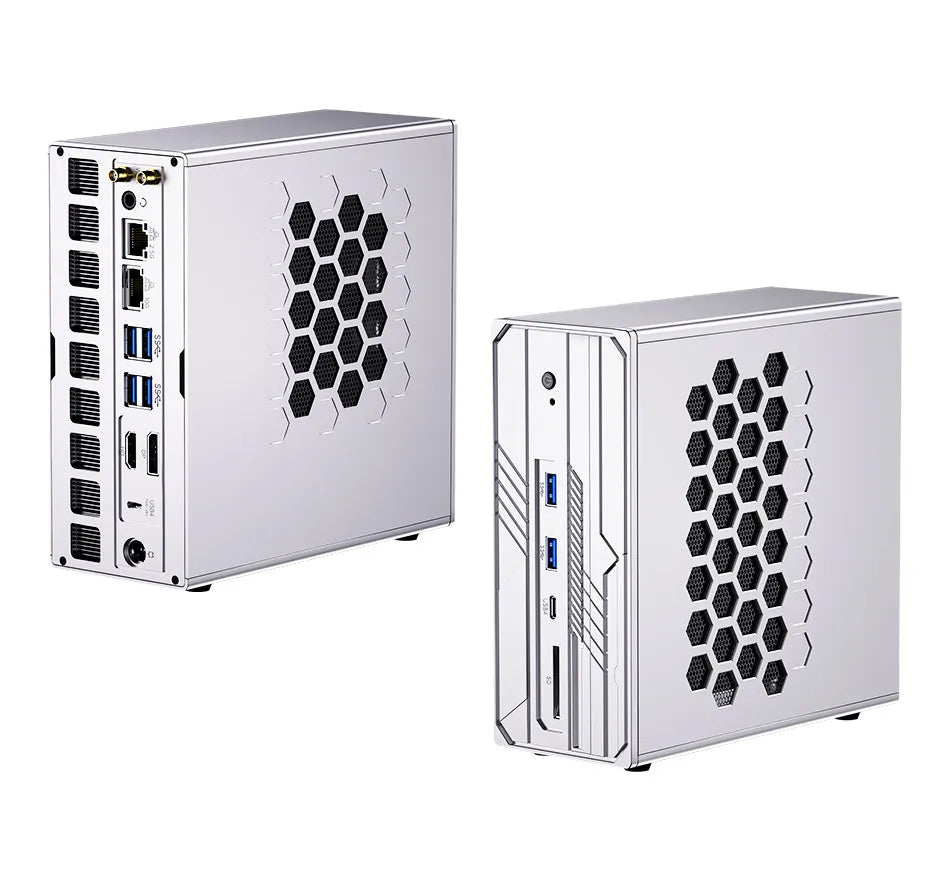 Topton 128GB LPDDR5 Gaming AI Mini PC Ryzen AI Max+395 Radeon 8060S 4*M.2 PCIe4.0 NAS Desktop Computer Dual LAN 10G 2.5G WIFI7