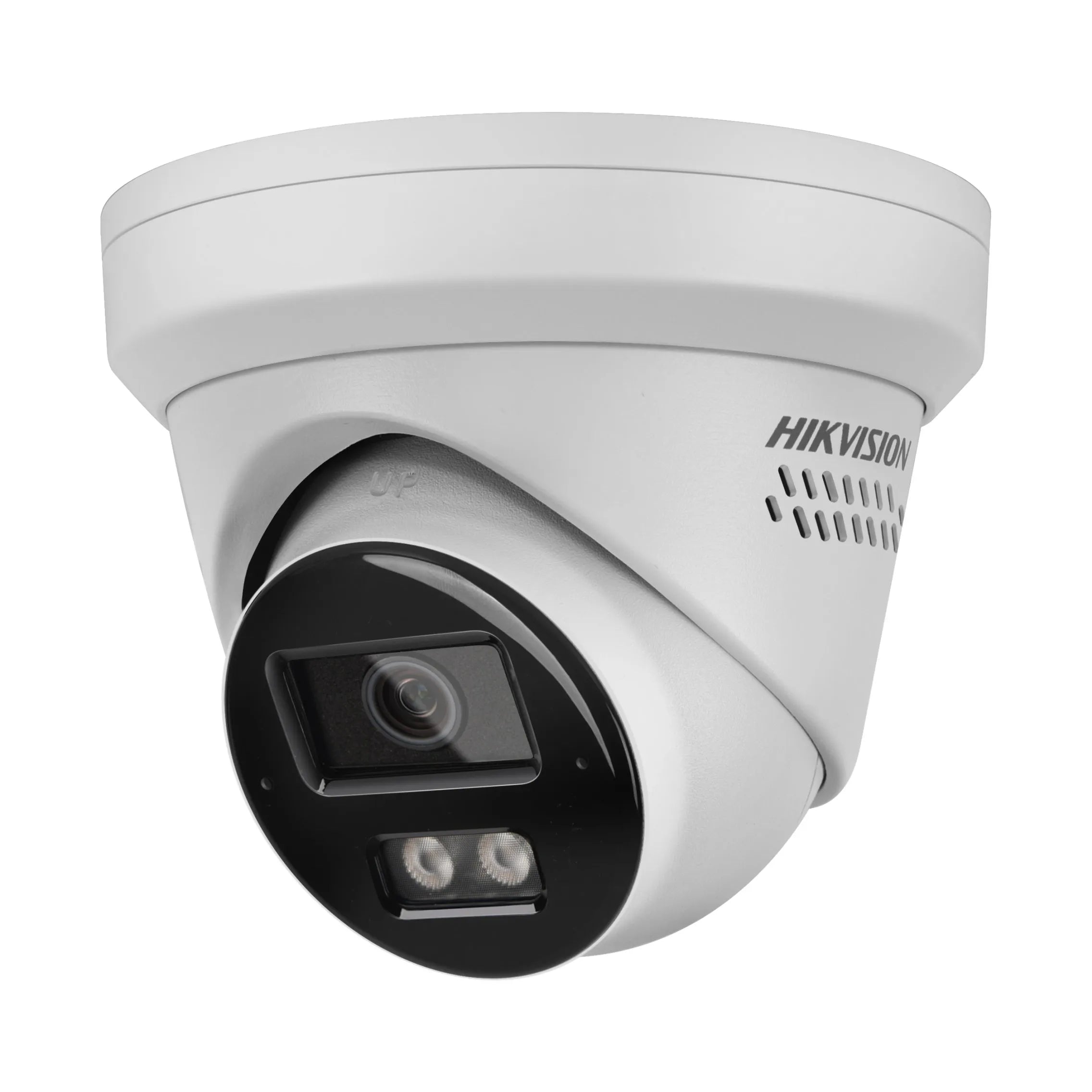 Hikvision 8MP IP Camera DS-2CD2383G2-LI2U/SRB Smart Hybrid Light Arrayed Mic Speaker Turret Acusense Red and Blue Light Warning