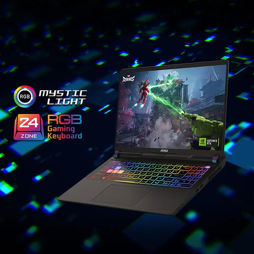 2025 MSI Vector 16 HX AI Gaming Laptop 16 Inch 2.5K 240Hz IPS Screen Notebook Ultra 9-275HX 32GB 2TB RTX5080 Netbook Computer PC