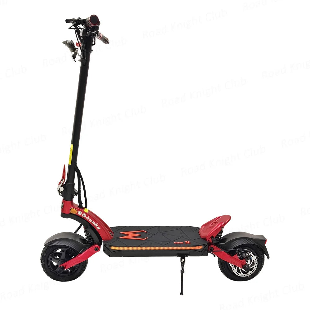 KAABO Mantis X Eco 48V13Ah Battery 500W Single Motor Max Range 55KM With NFC IPX7 10 Inch Tires Electric Scooter