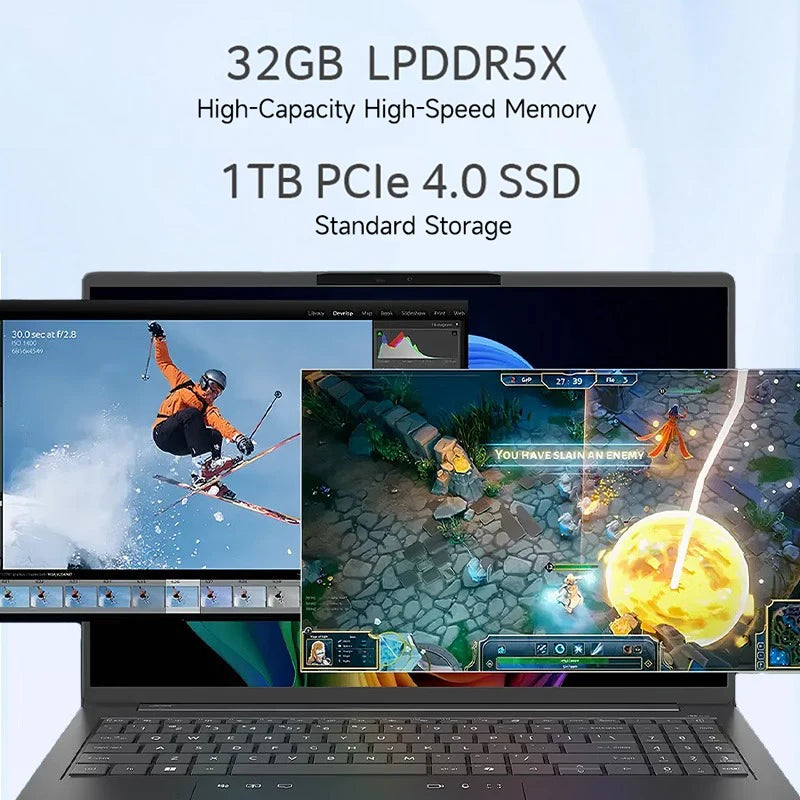 2026 Acer Swift Go AI 16-inch Laptop with 3rd Gen Intel Core Ultra X7-358H 32GB RAM 1TB/2TB Storage 120Hz 2.8K OLED Display